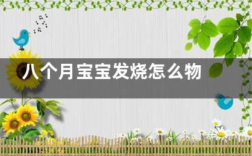 八个月宝宝发烧怎么物理降温,八个月宝宝发烧怎么退烧