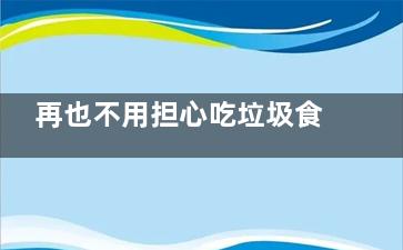 再也不用担心吃垃圾食品