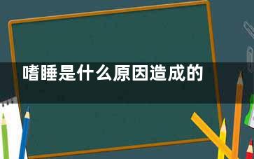 嗜睡是什么原因造成的(突然嗜睡是什么原因)