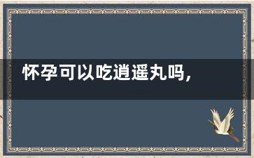怀孕可以吃逍遥丸吗,吃了半个月逍遥丸发现怀孕了