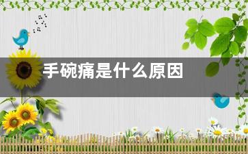 手碗痛是什么原因