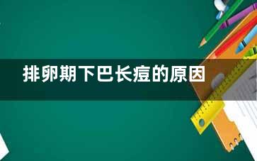 排卵期下巴长痘的原因有哪些(排卵期下巴长痘正常吗)