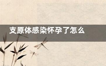 支原体感染怀孕了怎么办,支原体感染怀孕了咋办