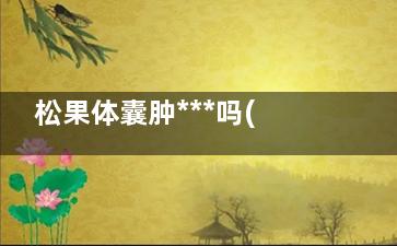 松果体囊肿***吗(松果体囊肿***失眠耳鸣)