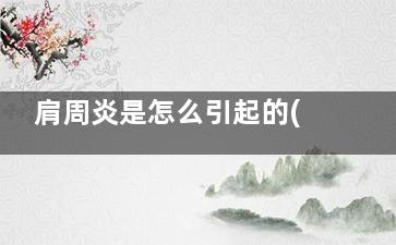 肩周炎是怎么引起的(肩周炎怎么引发的)
