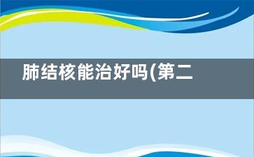 肺结核能治好吗(第二次肺结核能治好吗)
