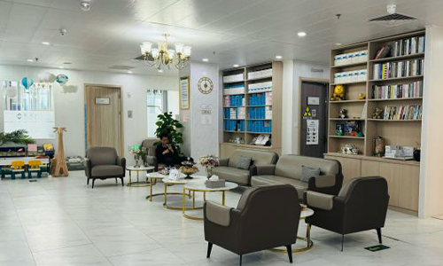 北京佳美口腔等待区