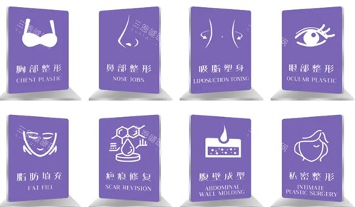 西安五维美度整形开设项目