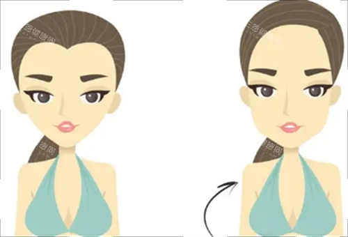 脸型对比素材图 脸型对比素材图