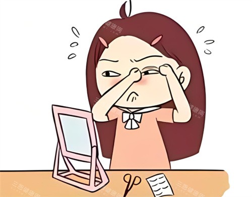 青岛灿辰波罗蜜白永辉双眼皮埋线术后<span class='highlight'>**</span>图