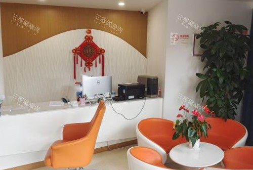 上海沪闵口腔服务台环境示意图