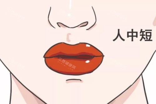 人中短卡通图