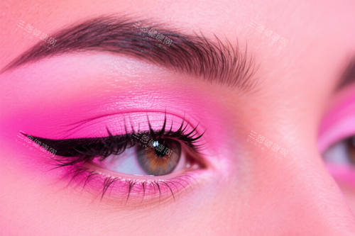 双眼皮化妆图片