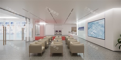 南充团圆口腔等待区的环境