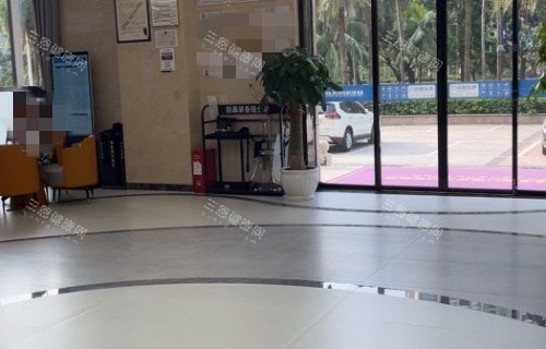 海口诺贝尔口腔入口大厅示意图