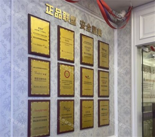 武汉五洲整形展示墙