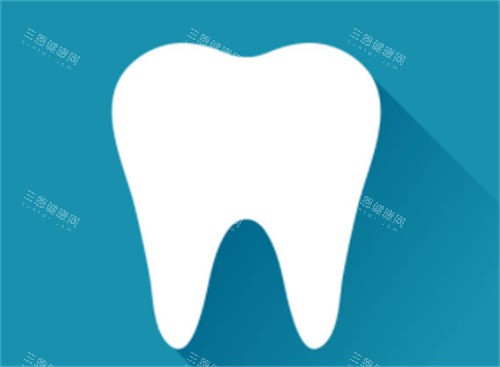 深色背景的牙齿图