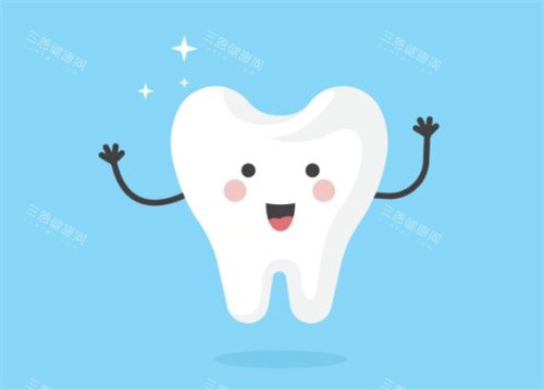 牙齿健康示意图