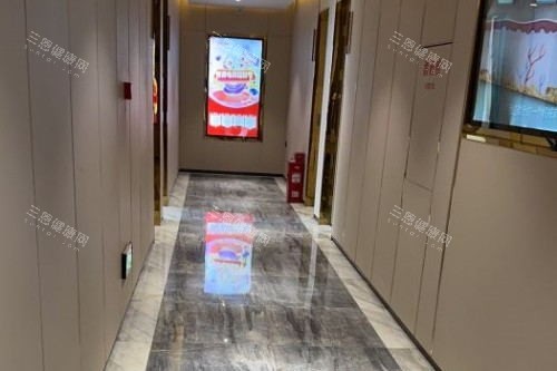 长沙亚韩医学美容医院走廊
