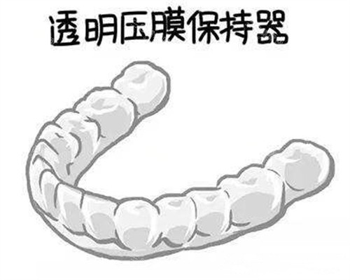 牙齿矫正透明保持器 牙齿矫正透明保持器