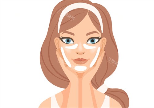 面部提升注射区域 面部提升注射区域