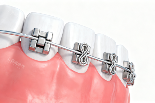 金属自锁矫正器卡通图 金属自锁矫正器卡通图