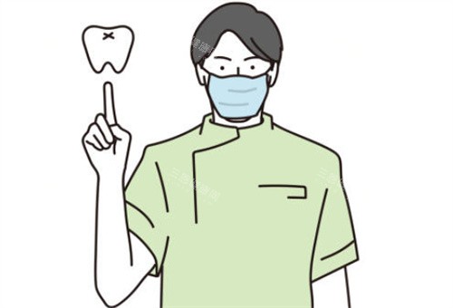 医生手指牙齿示意图