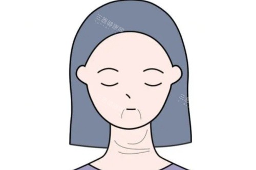 嘴角木偶纹卡通图